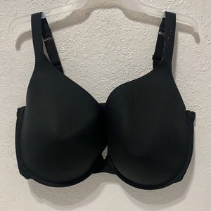 Cacique Black Bra with Underwire Size 40H